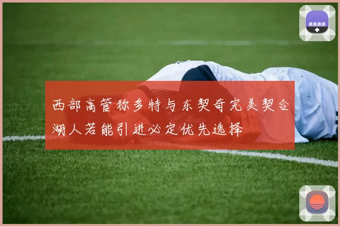 西部高管称多特与东契奇完美契合湖人若能引进必定优先选择